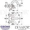 Grohe Atrio Bath Shower Mixer Dimensions